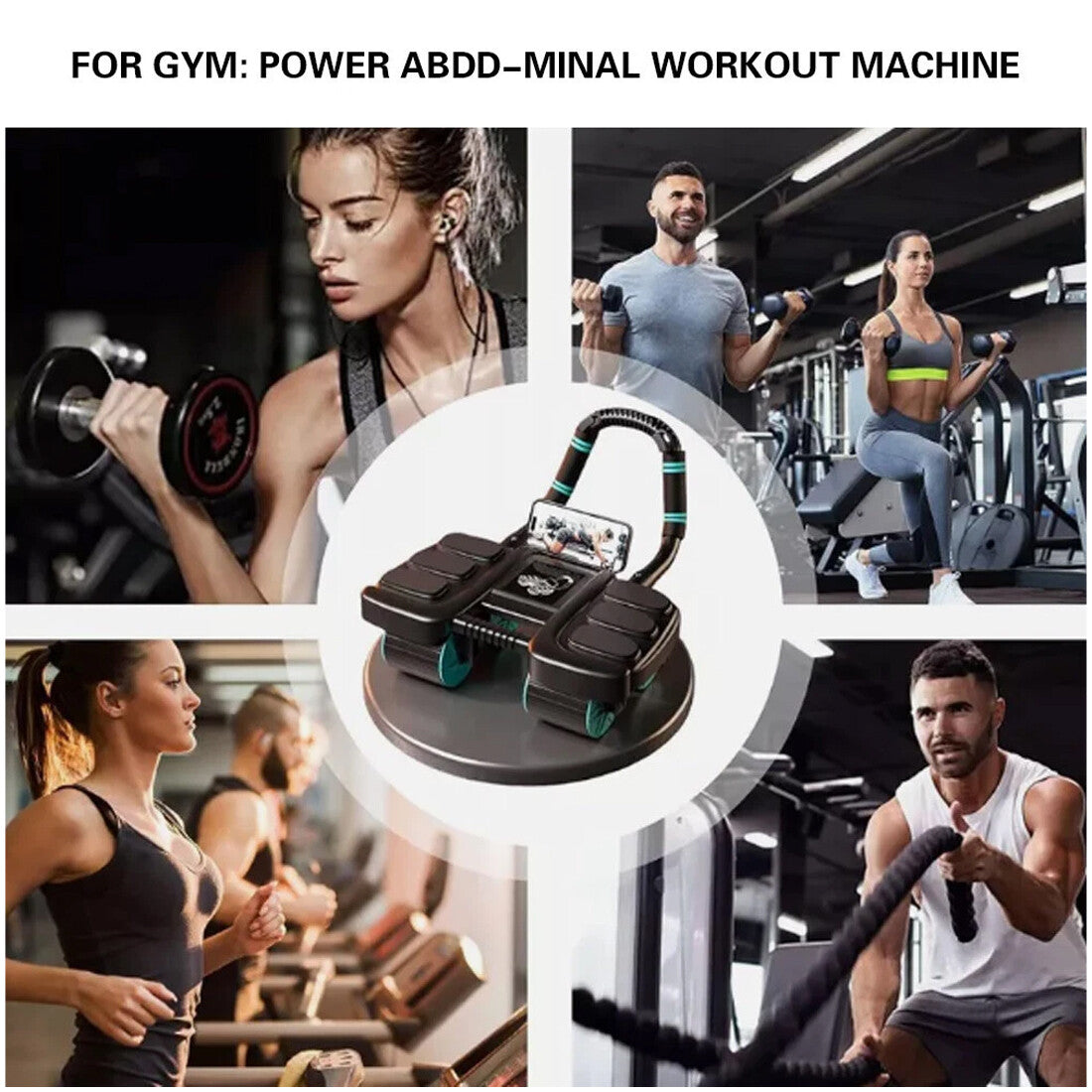 CorePro Ab Roller ( With Phone Holder)