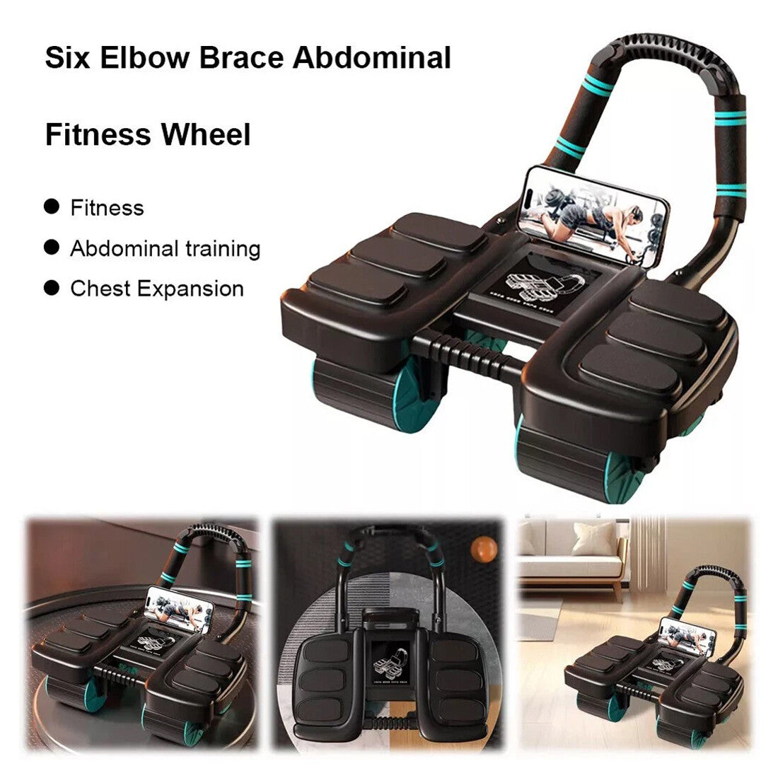 CorePro Ab Roller ( With Phone Holder)